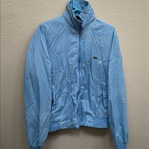 Vintage IZOD Lacoste Light Blue Windbreaker